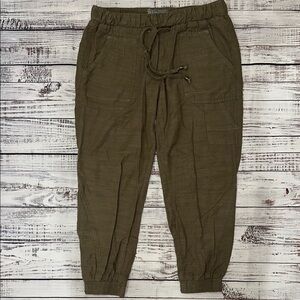 Wit & Wisdom Green Drawstring Jogger Sz. M